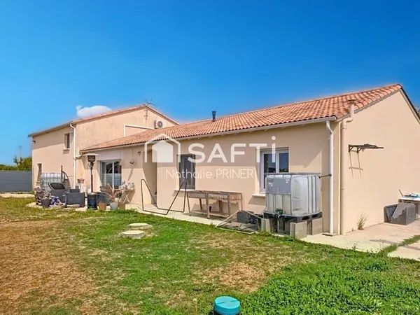 Maison fonctionnelle et spacieuse à Brûlain