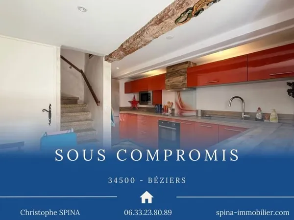 Maison de ville rénovée 39 m2 Quartier des Écoles, Centr