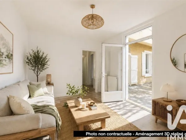 Appartement 3 pièces 44 m²