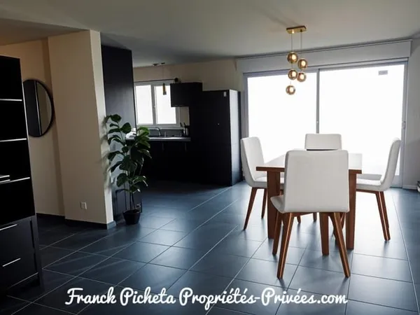 Proche Carvin, maison individuelle semi plain-pied, 5 pièces, 4 chambres