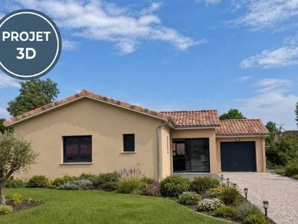 Maison de plain-pied 4 pièces 110 m²