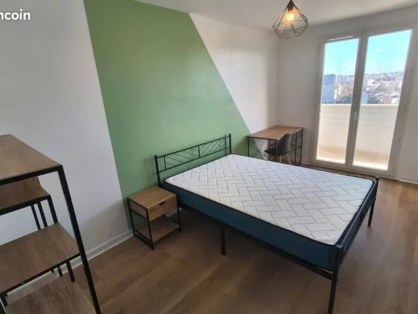 Chambre en colocation- appartement entierement rénové - Arènes