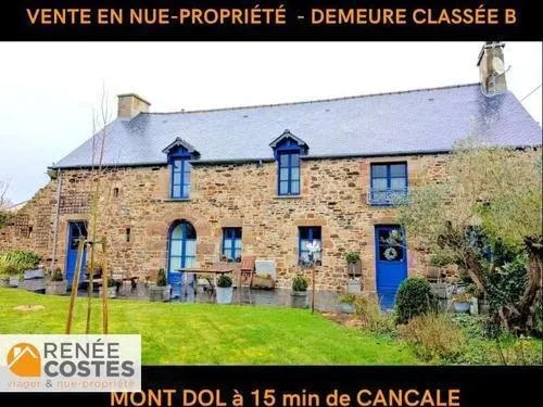 Vente en nue propriété - F75-H78 ans - CANCALE (35260)