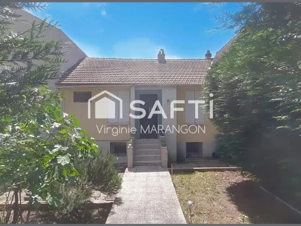 Maison à fort potentiel avec jardin sans vis à vis