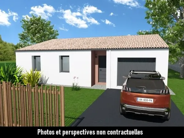 Maison plain-pied PMR 3 chambres