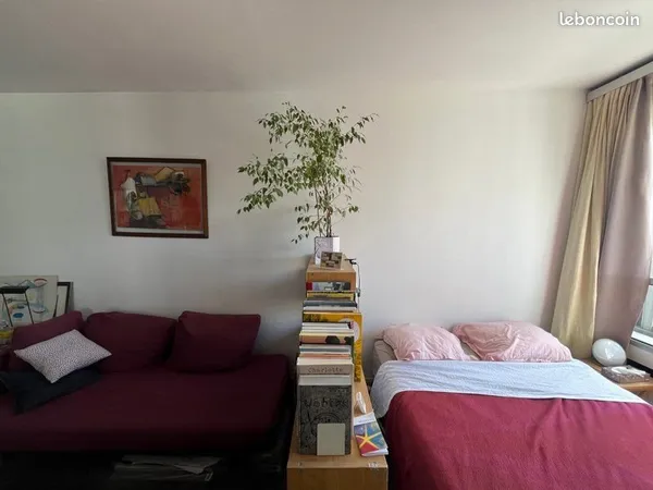 Loue studio 35m2 paris 15e court-moyen terme
