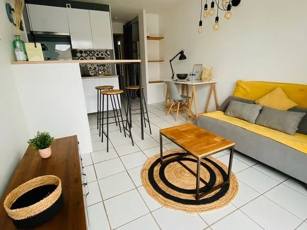 T2 meublé avec coin jardin - Proche Aquarium - Location 11 juillet au 29 août
