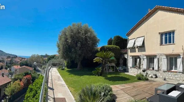 MAISON 170m² À CIMIEZ (NICE) Vue panoramique 180° - Calme absolu - Potentiel exceptionnel