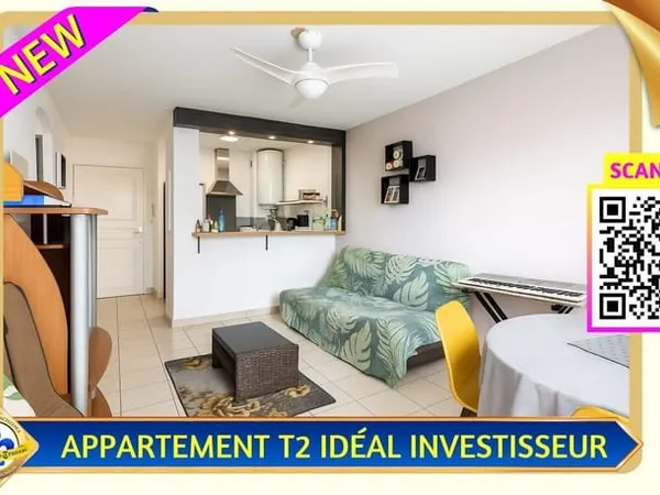 APPARTEMENT T2 AVEC BALCON PROCHE DE CHAMP FLEURI