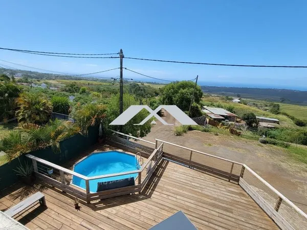 2 villas 1 F5 + 2 F3 Ravine des Cabris