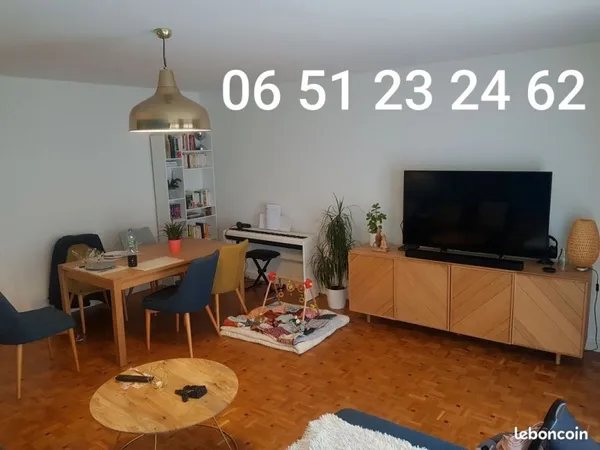 T3 standing 80m2, grand-rond, jardin des plantes, garage, 2 balcons