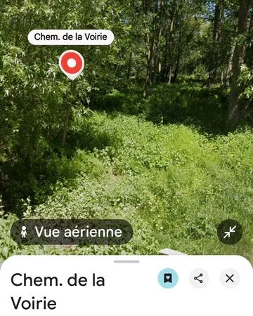 Terrain non constructible