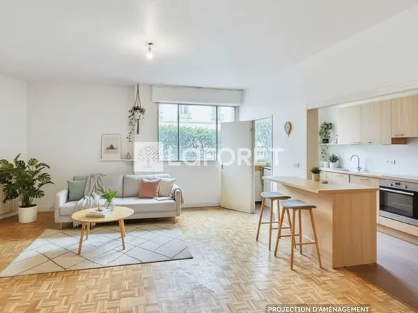 Appartement Paris 2 pièce(s) 38.28 m2