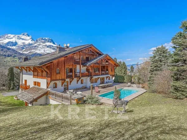 Entre Cordon et Combloux - Chalet-Hôtel & Spa 4★ aux portes de Megève