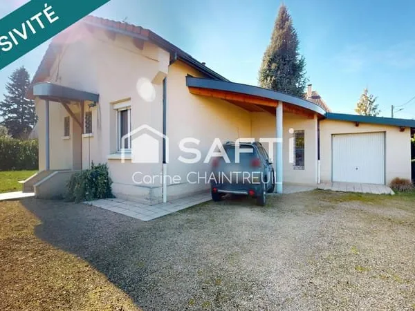 Coup de coeur : lumineux, plain-pied, mezzanine de 30 m² et grand terrain de 800 m².