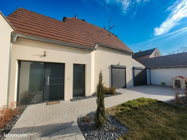 Maison individuelle de 128m2 habitables sur un terrain de 479m2