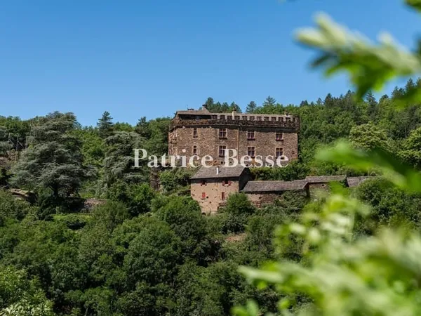 Dans le sud de la Lozère, à Florac, dominant la vallée, un castrum avec château, métairie et dépenda
