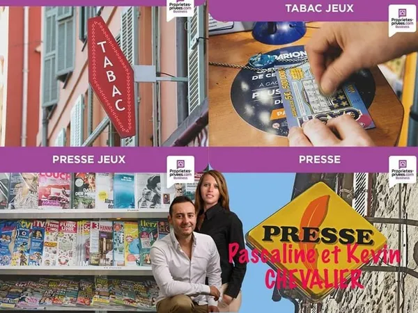 MARTIGUES - Bar, Tabac, PMU, FDJ, Presse, possibilité de snacking, restauration ou glacier