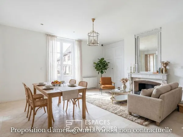 Appartement de caractère au coeur d'un château à Belleville-en-Beaujolais