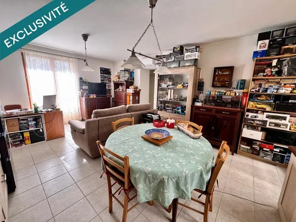 Appartement T2 de plain-pied avec garage