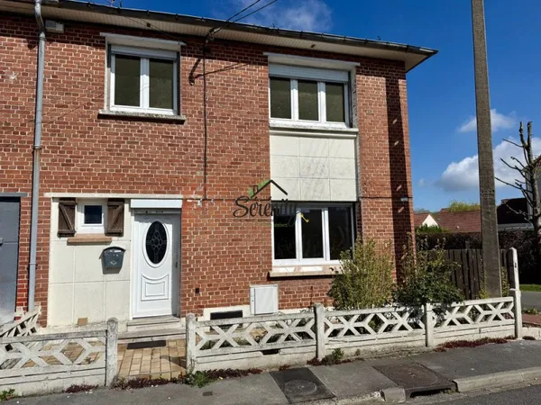 A vendre a Douchy les Mines Maison 3 chambres, garage dependance