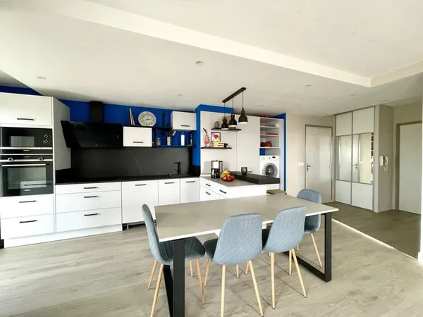 Biscarrosse plage grand appartement de 81m2 avec vue océan