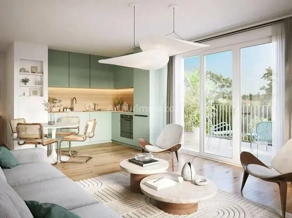 Appartement 2 pièces - Résidence la Ferme du bois de l'Ecu