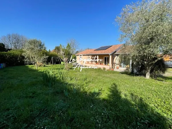 PLAIN PIED 127M², 4 CHAMBRES, TERRASSE, PISCINE, JARDIN