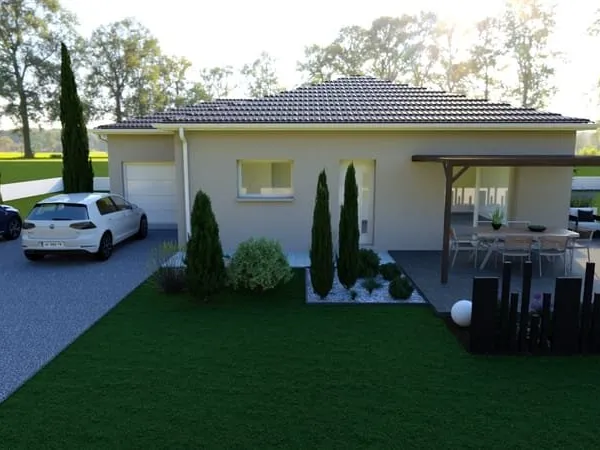 Maison 85M² terrain 420M²