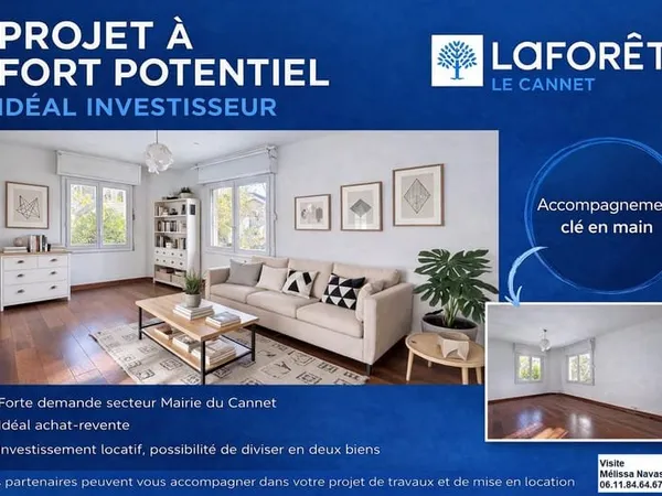 Appartement Le Cannet 3 pièce(s)
