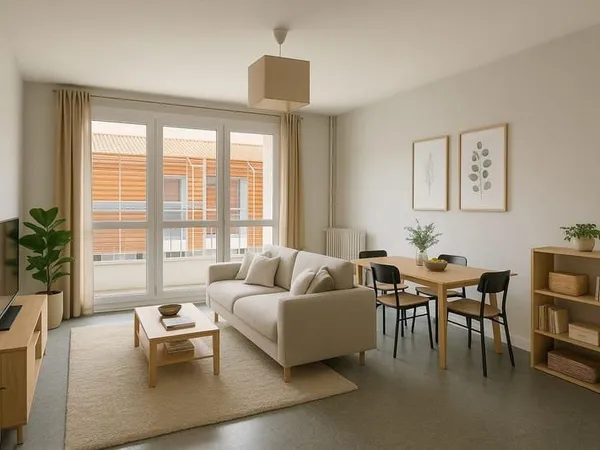 APPARTEMENT TYPE 3 AVEC PARKING BALCON ET CAVE