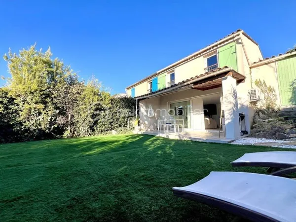 Plan-de-Grasse / proche Mouans-Sartoux - Villa 4 pièces avec jardin, terrasse et garage en domaine p
