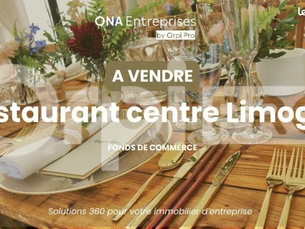 Fonds de commerce restaurant 100 m²