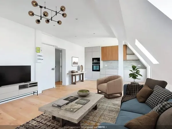 Appartement 2 pièces 44 m²
