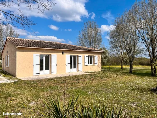 Plain-pied lumineux & jardin de 2500 m2