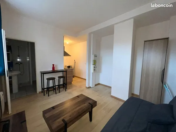 Studio 1 pièce 22 m²