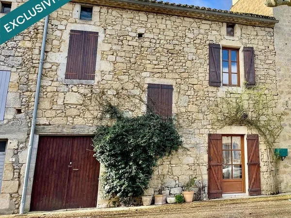 Maison 3/4 Chambres + cour et garage