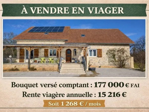 Vente en viager Libre