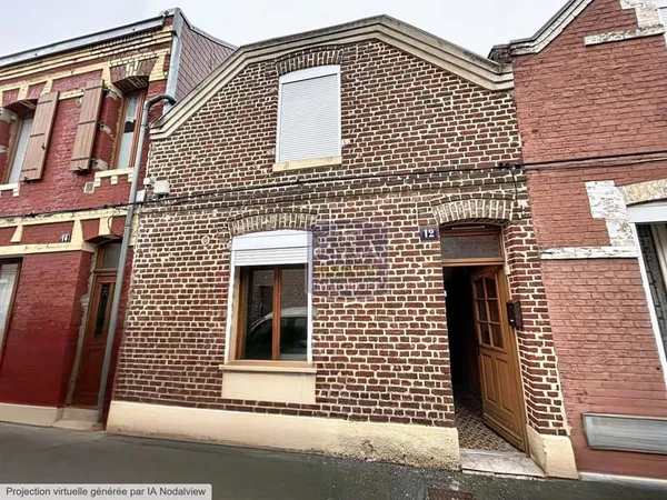 Maison Vente Saint-Quentin 3p 65m² 61000€