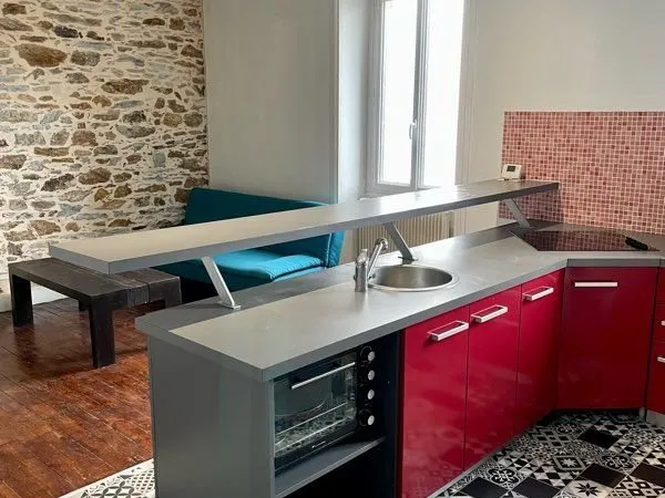 Appartement T2 de 41m2 avec chambre et jardin