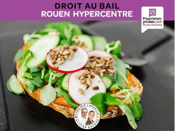 ROUEN Hyper centre - Cession de Bail restauration rapide. Emplacement N°1