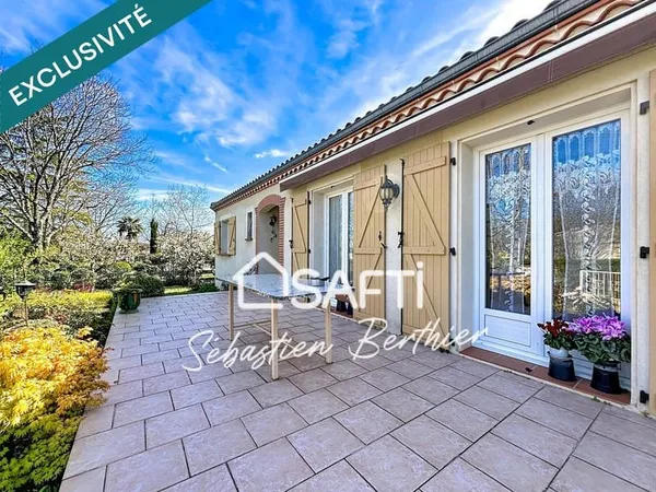 Maison 100 m² - 3 chambres - Grand garage + dépendance - Terrain divisible - Exclusivité