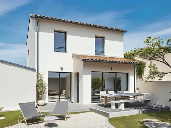 Maison à Montélier 80 m², 4 pièces, 3 chambres, prix total 264 000 € - VISUEL NON CONTRACTUEL !