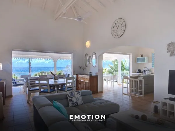 Villa 3 chambres + studio vue mer aux Helleux - Ste Anne ( G
