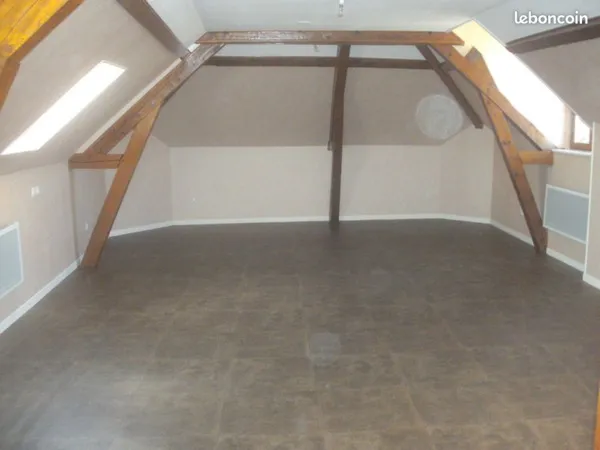 Appartement mansardé T1bis 34m²