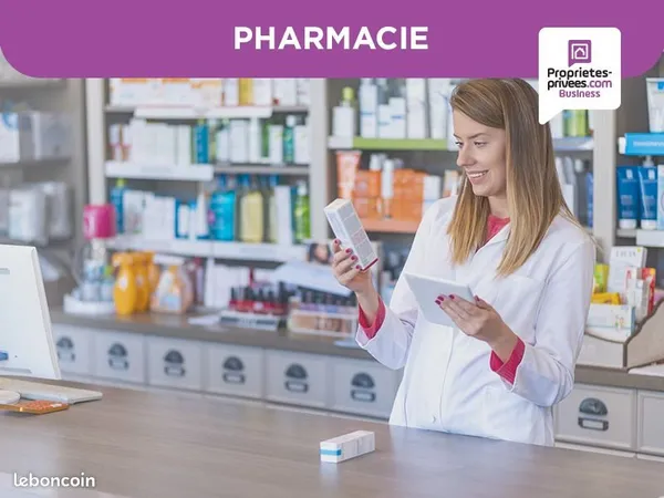 Fonds de commerce pharmacie 100 m²