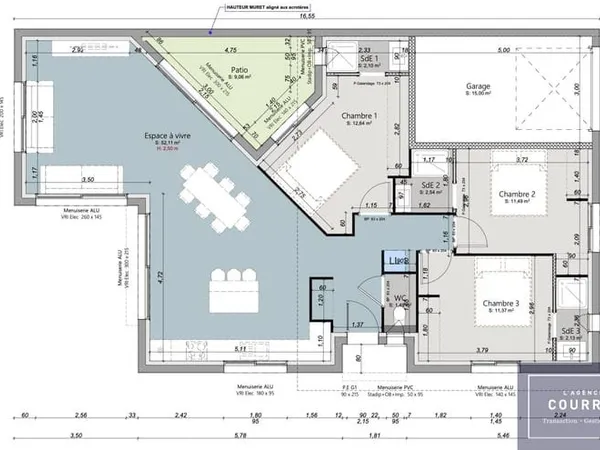 Portiragnes Villa T4 Neuve