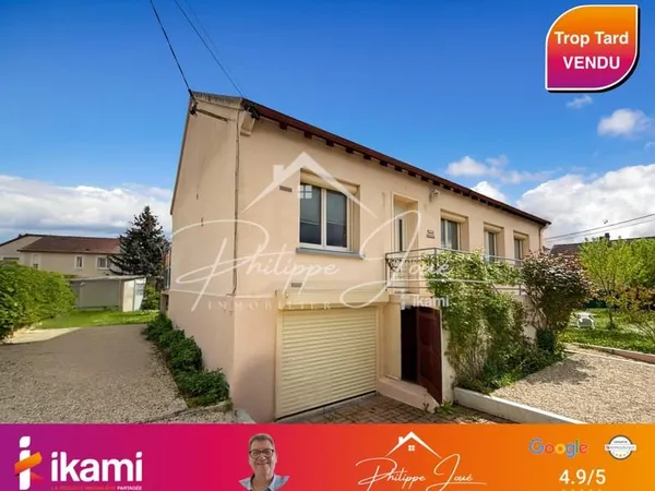 Maison 4 pièces de 75 m2 à Sens 89100