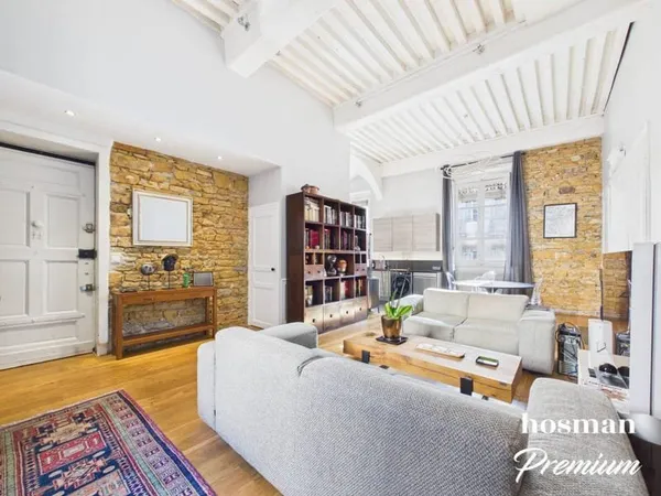 Appartement type T4 de 98 m2 Rue Emile Zola à Lyon 2