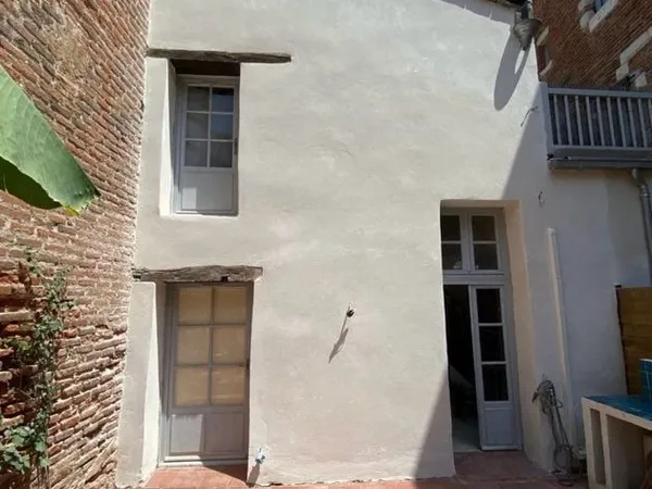 Appartement centre ville avec jardin